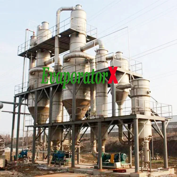 Vacuum forced circulation automatic MVR crystallizer for waste water continuous desalinization evaporator