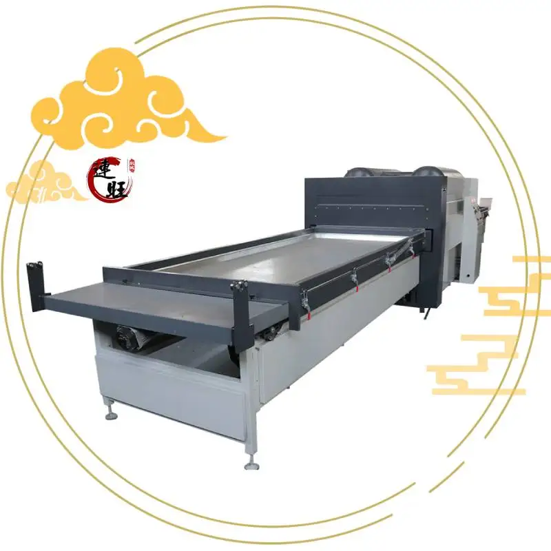 QDLW pvc foil vacuum membrane press laminate machine for paper veneer plastic door cabinet for woodworking