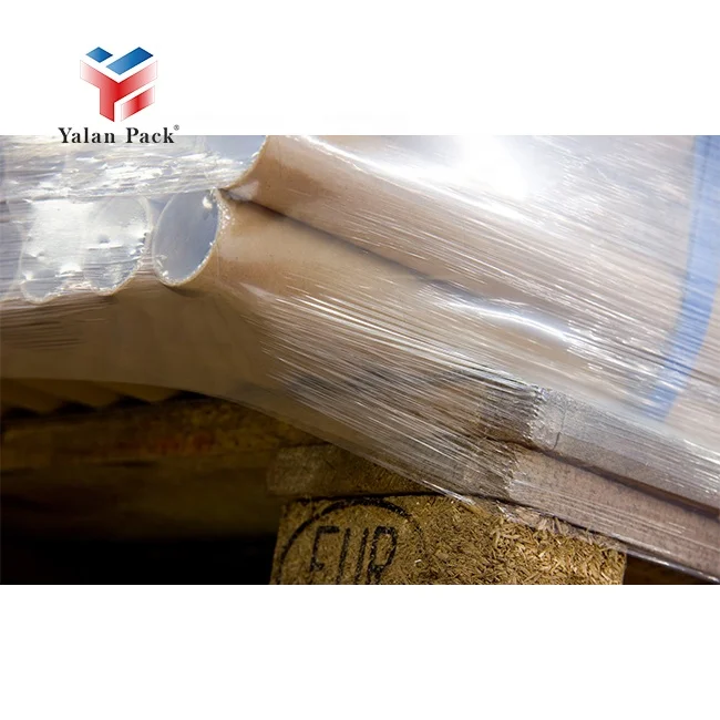 Yalan Packing Super Strong Lldpe Ldpe PE Pallet Wrapping Film Plastic Film Use Machine