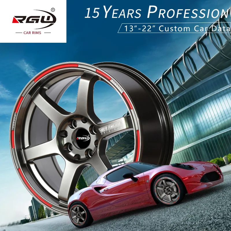 cerchi in lega rines 4/100 4x114.3 4hole jante 5x110 15x8 4x100 5 hole rin 14 15 16 17 r18 inch car mags rim alloy wheels 4 hole