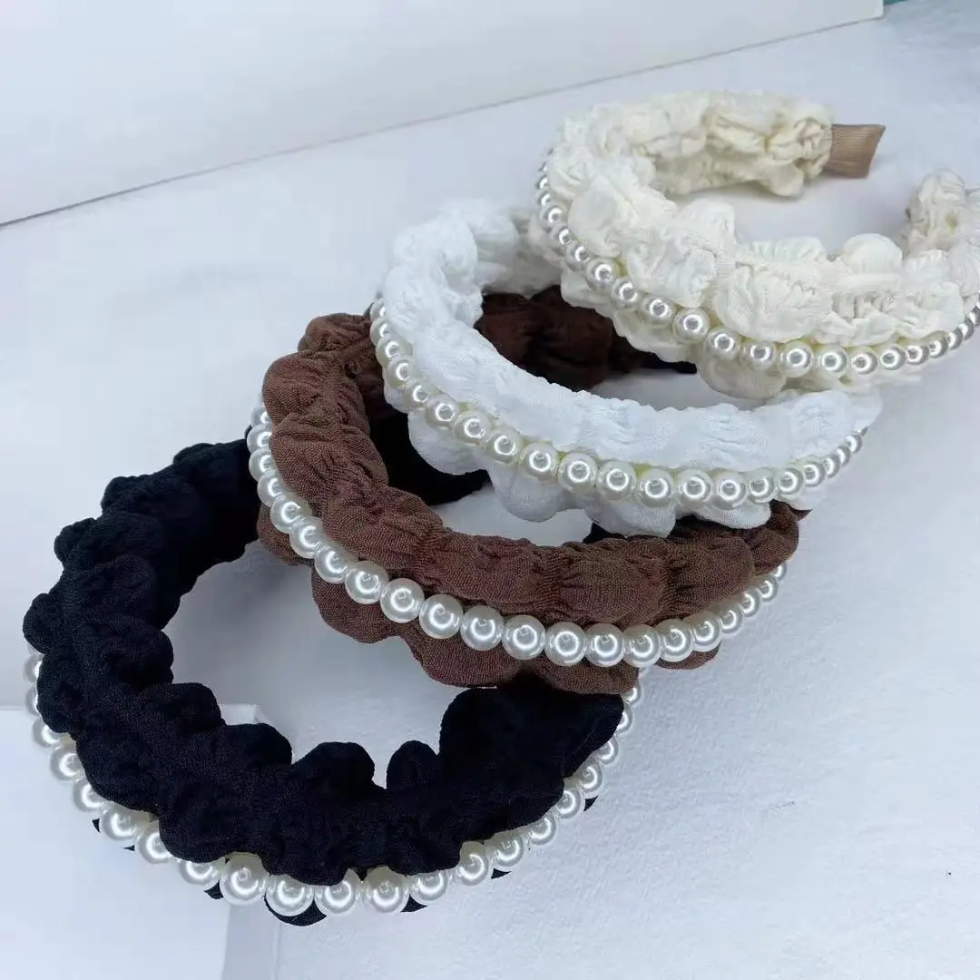 New Design Pear Head Wear  accessories Winter Hairband wide brimmed soft headband accessories
