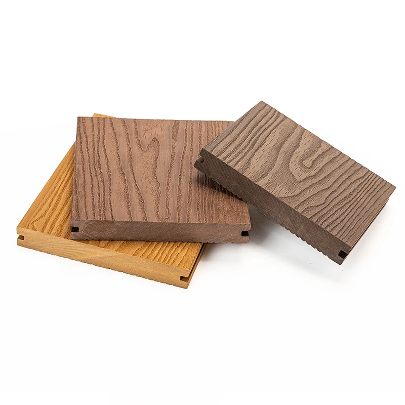 WPC composite decking / terrace flooring/ solid composite decking