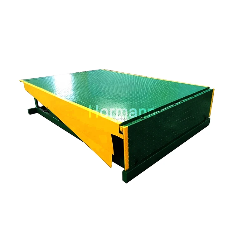Storage cold storage special hydraulic unloading platform, mobile small ramp unloading machine