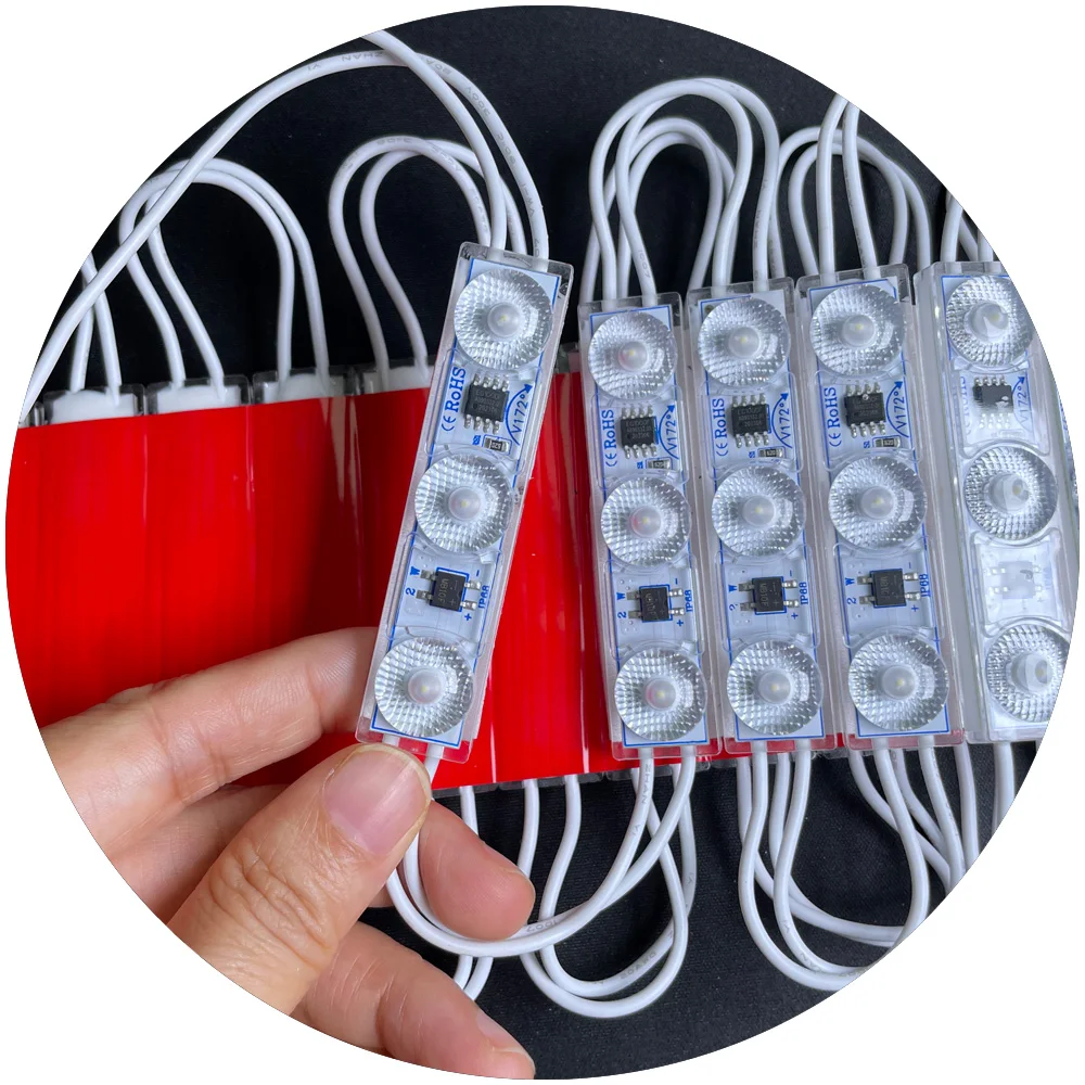 driverless AC220V AC110V advertising waterproof IP68 1.8W signage injection led module for channel letter led light box