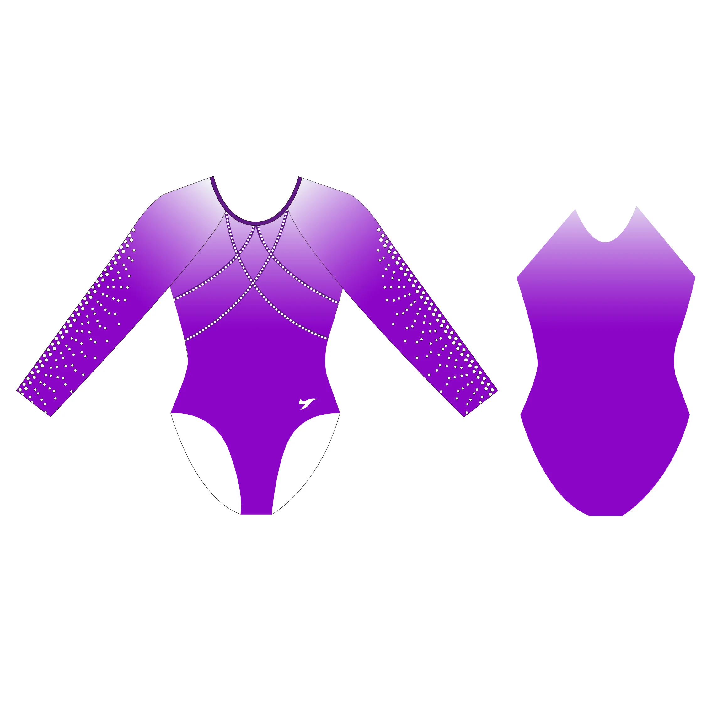 Wholesale Newest Youth Gymnastic Sublimation Polyester Spandex Leotard Custom Rhythmic Gymnastics Leotard