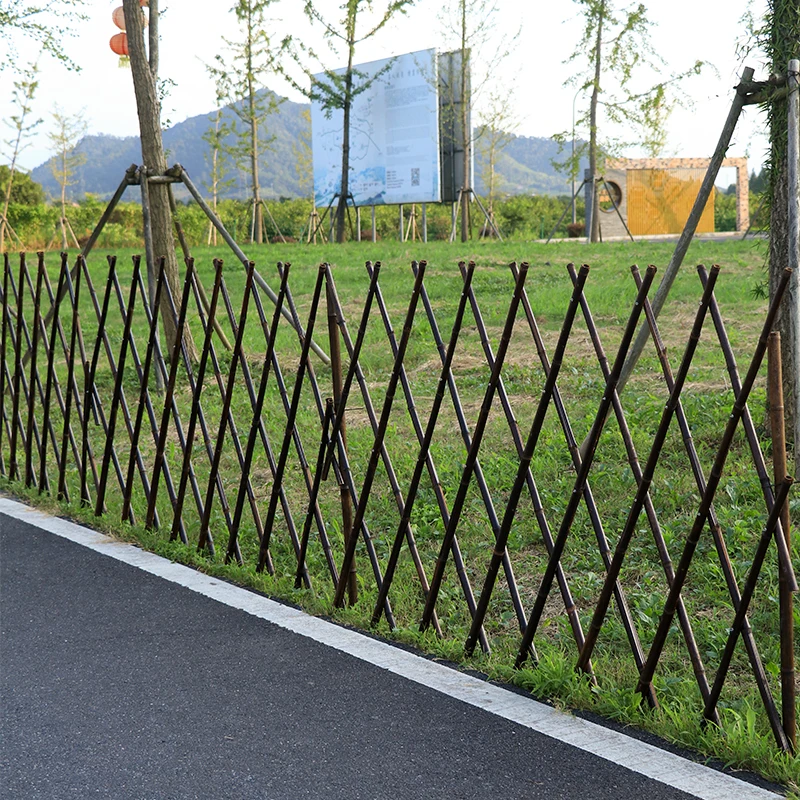 fence rose plant climbing vine bamboo flower bracket garden bamboo pole balcony telescopic bamboo