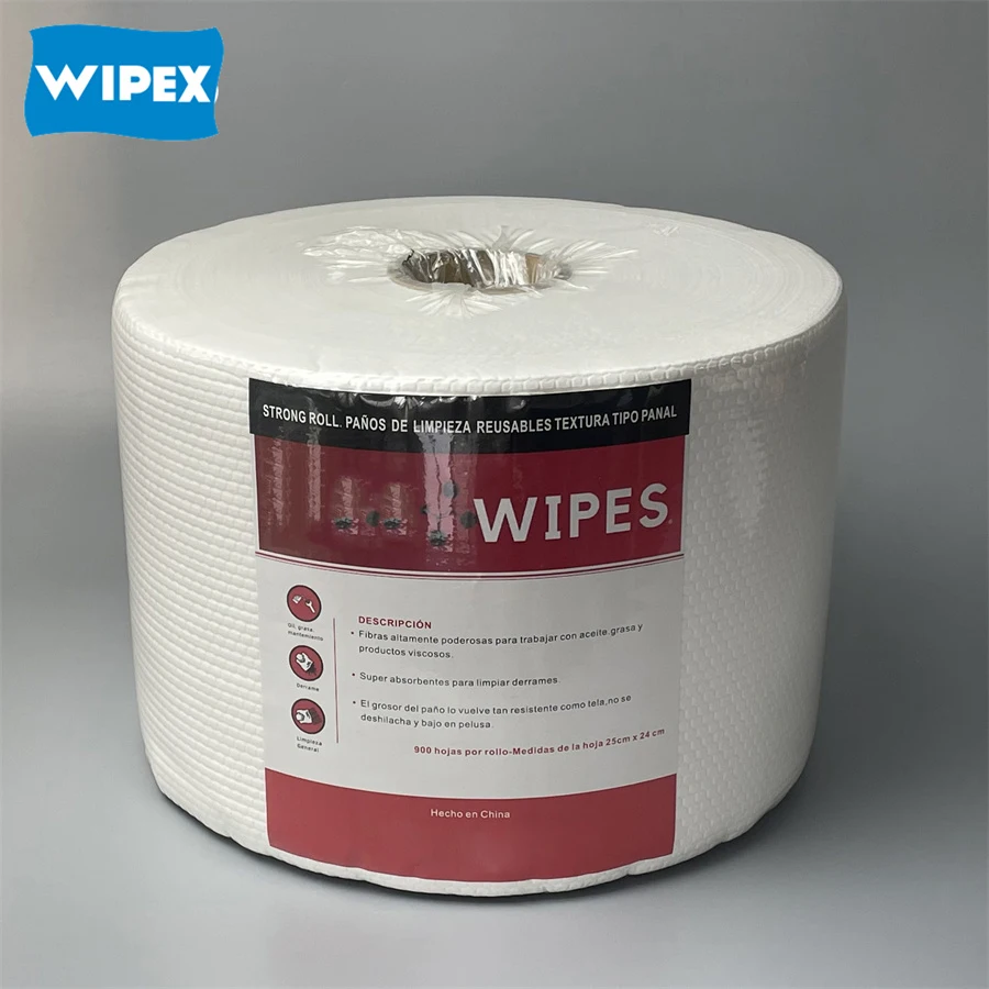 Multi-purpose Disposable Dry Wipes Heavy Duty Industrial Nonwoven Cleaning Wipes For North America