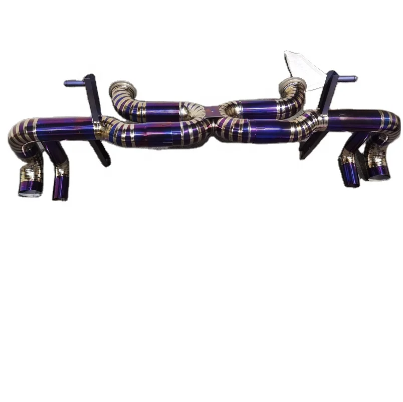 Titanium valved exhaust catback for Lamborghini LP550 560 570