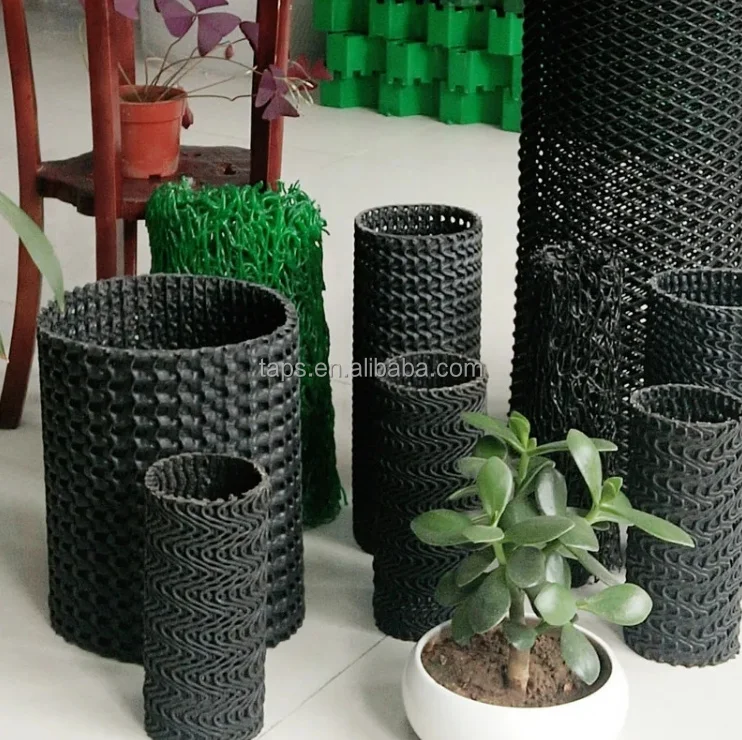 Plastic blind drain ditch Flexible permeable hose Rigid permeable tube pipe