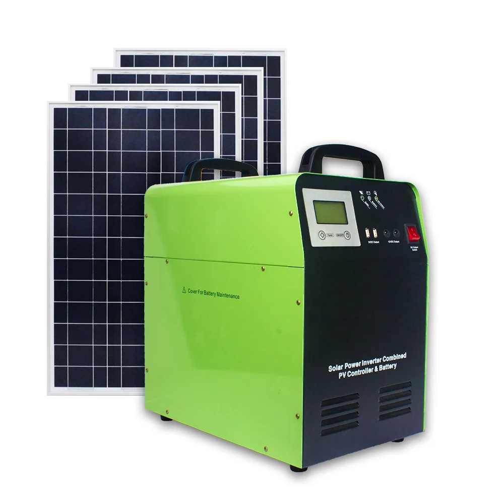 1500w 1.5kw 24v portable all in one solar power off grid system