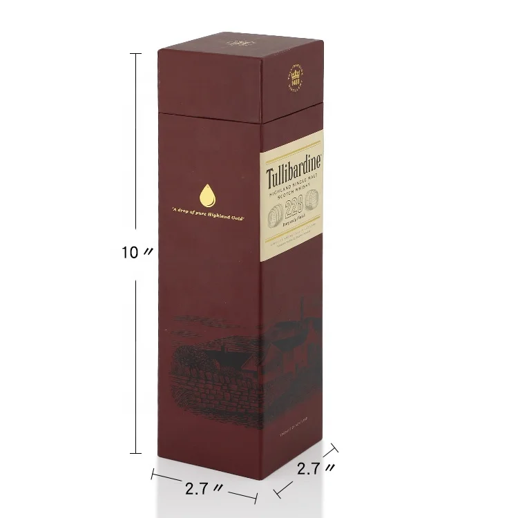 Wholesale Red Wine Gift Boxes Packaging Cardboard White And Red Wine Packing Box