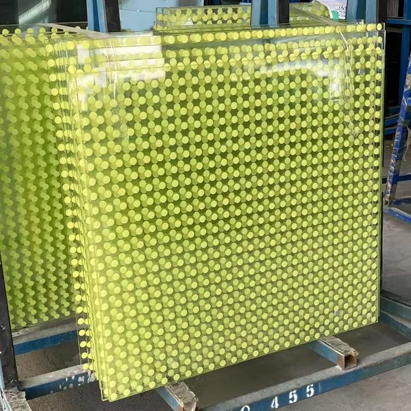 Reasonable Price 4mm 5mm 6mm 8mm 10mm 12mm Silk Printed Glass Panels / Silk Screen Printed Tempered Glass For Building Walls