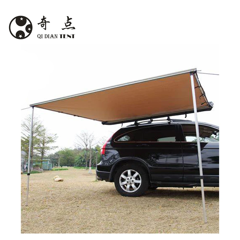 Hot Sale 4x4 SUV Car Roof Rack Awning Waterproof Fabric Sun Shade Awning for Car