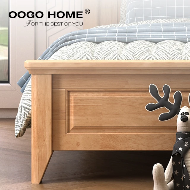
New Products Durable Sturdy Solid Children Bed For Girls And Boys Wood Beds 
