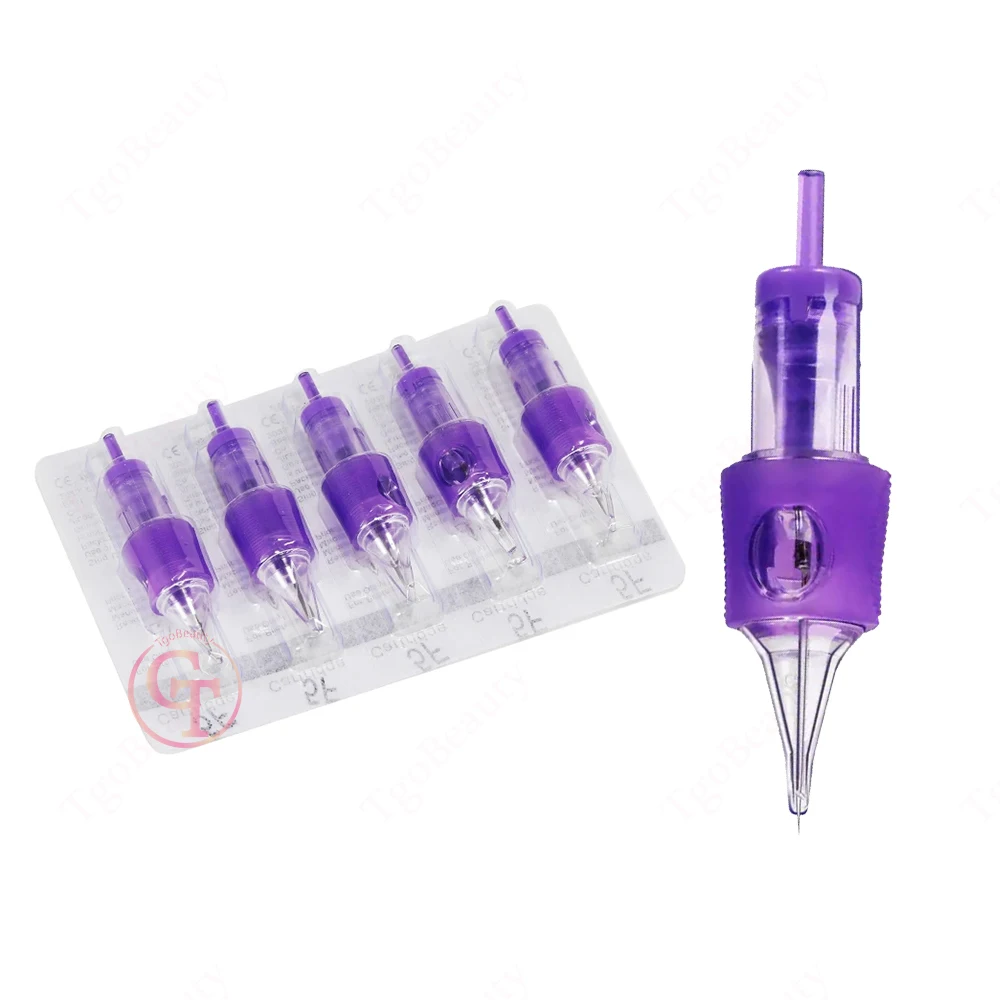 New Scalp Micropigmentation Tattoo Needles Silicone Anti-Slip Membrane Disposable Universal Tattoo Cartridge