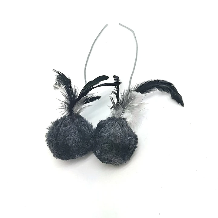 DIY Cat Tree  Replacement Turntable Cat Toys Catnip Balls With Catnip And Feather