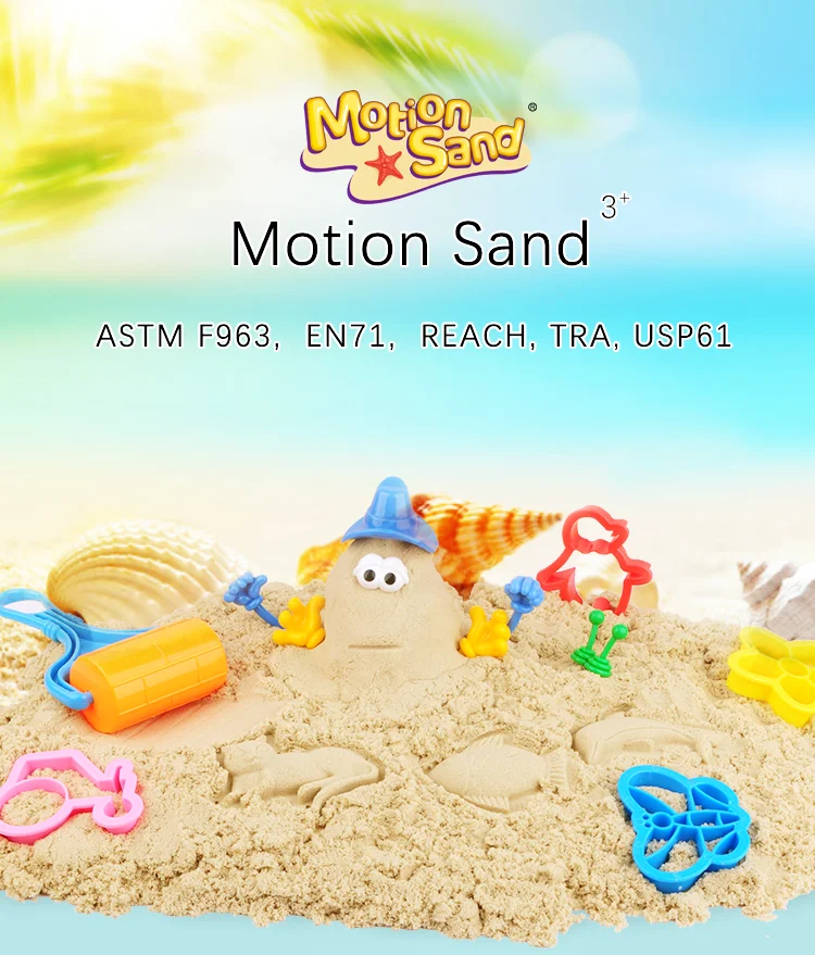 Stretch play sand space DIY sand toy children play art modeling soft cotton moving sticky mud magic sand
