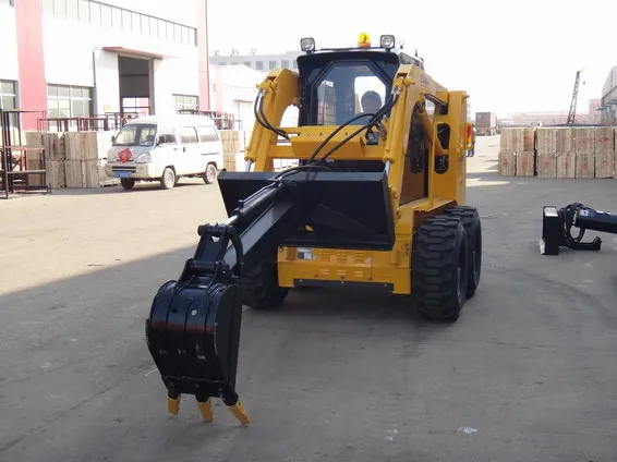 backhoe arm  skid steer loader attachment