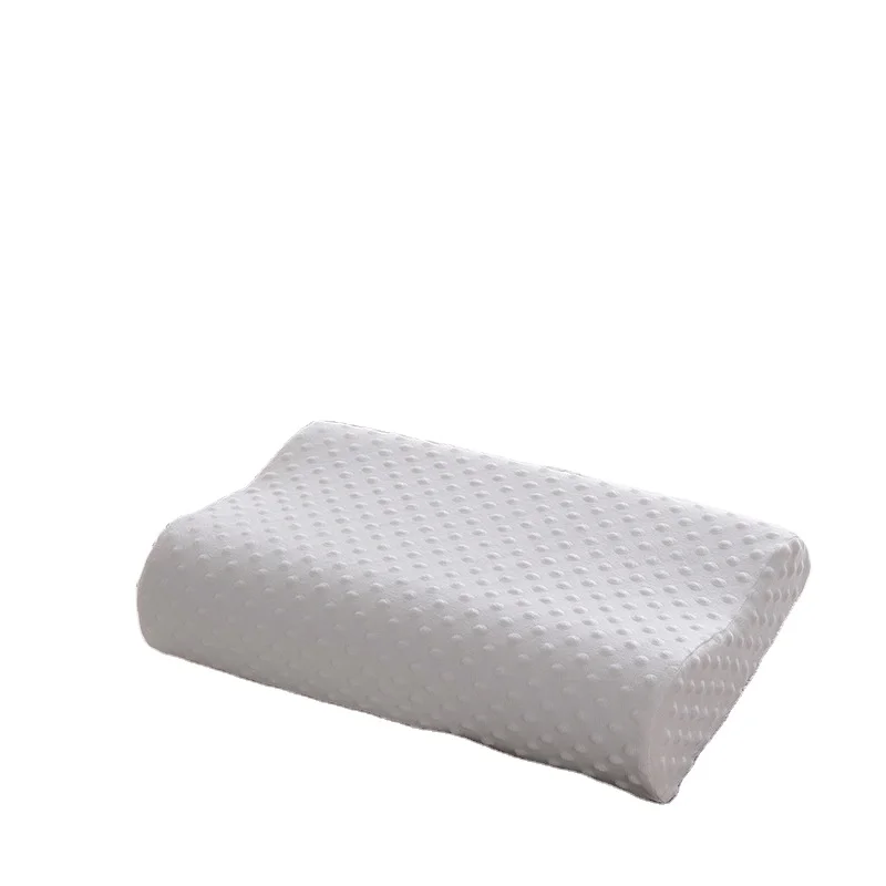 Slow rebound memory pillow Pillow core Wave Memory Comfortable Beautiful cotton health care neck pillow gift