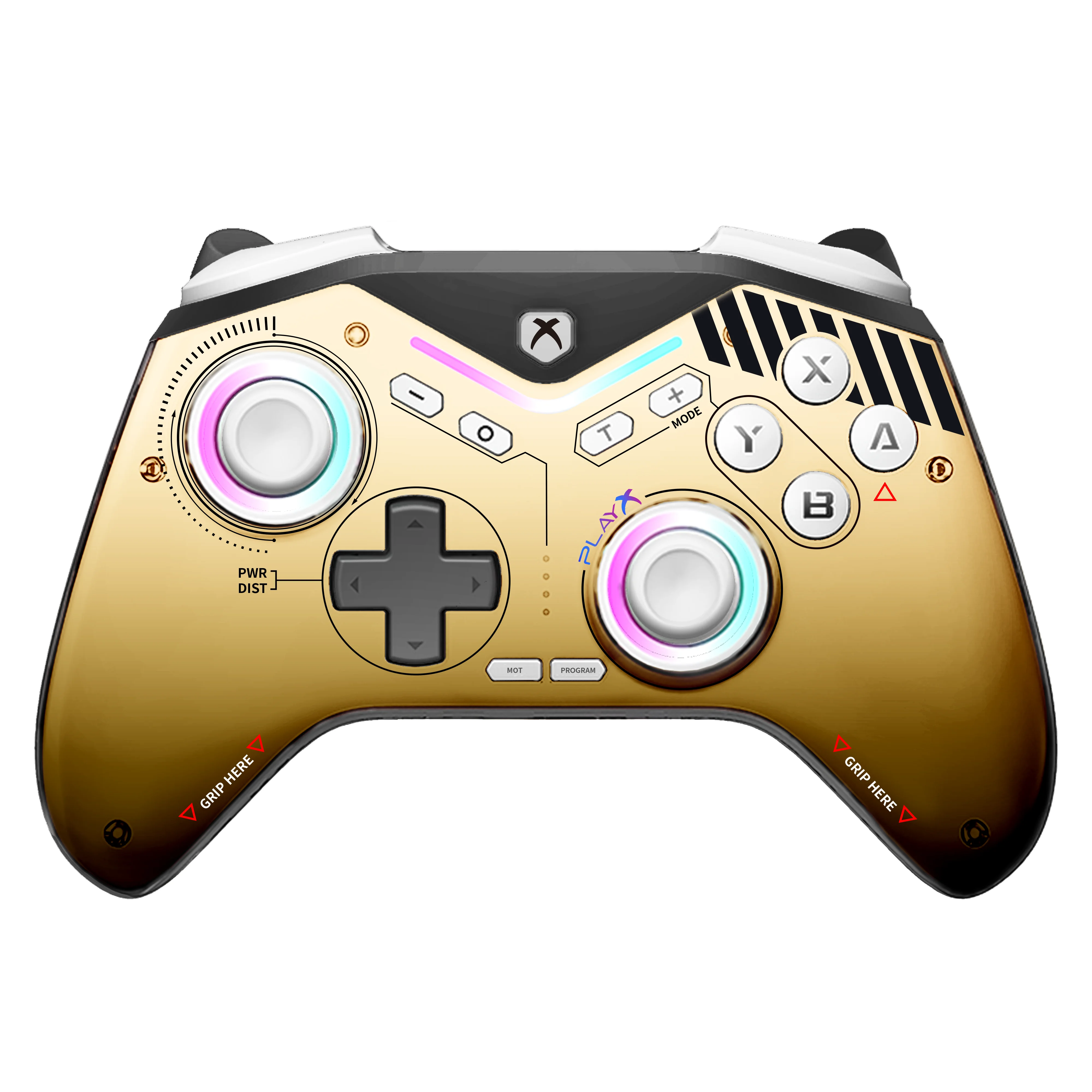 New Design Custom Mobile Phone Joystick Usb 2.4G Wireless Game Controller For Android Tablet PC