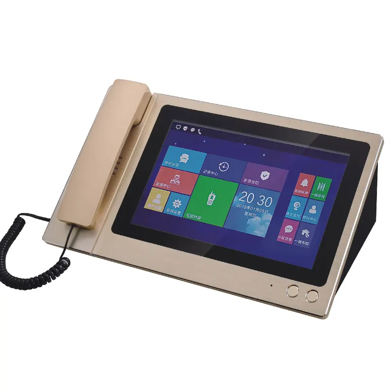 Building Multi Apartment Ring Video Door Phone Access Control Intercom system Smart Metal Waterproof IP digital intercom system