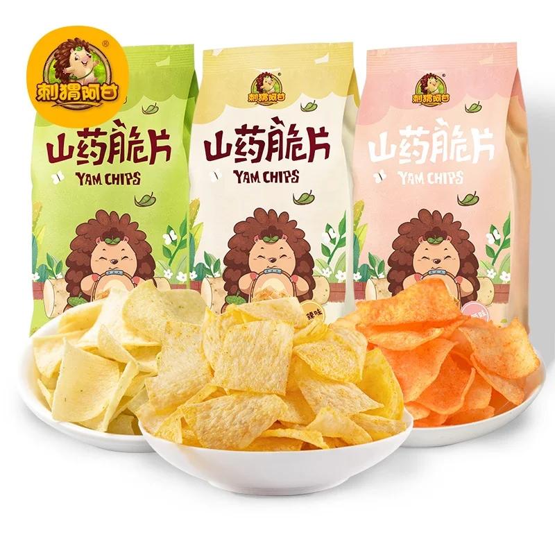 Chinese Healthy Snacks Wholesale Chips Yam Chip 80g with OEM&ODM service