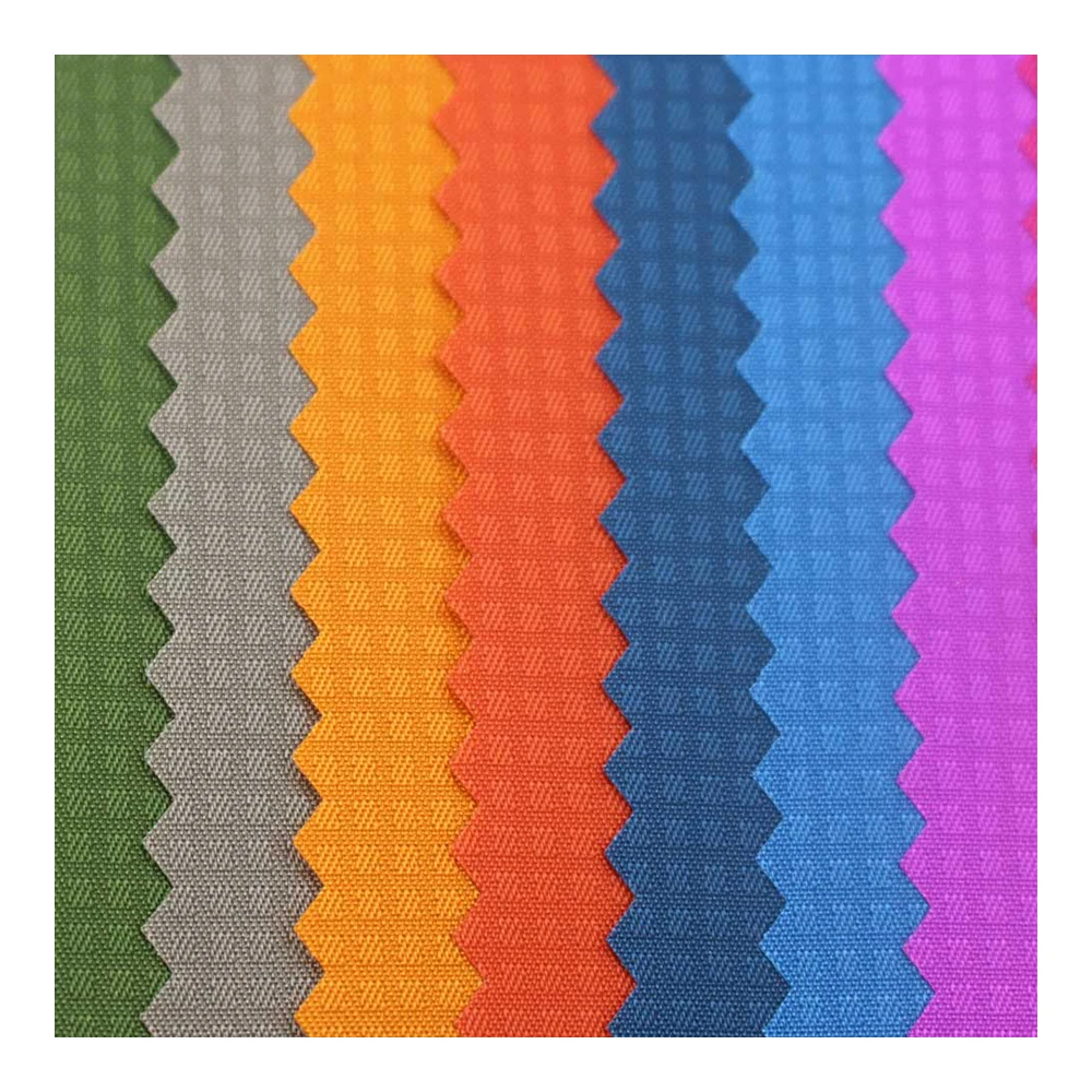 200d indistinct ripstop nylon fabric per meter or per yard
