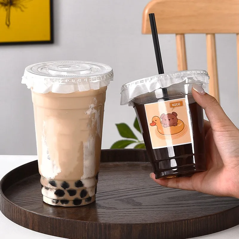 Одноразовые пластиковые стаканчики с логотипом 16 унций 24 унции