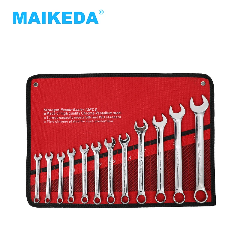 2021 Popular 8-24mm Gear Ratchet Wrench Keys Combination Ratchet Spanner Wrench Tool