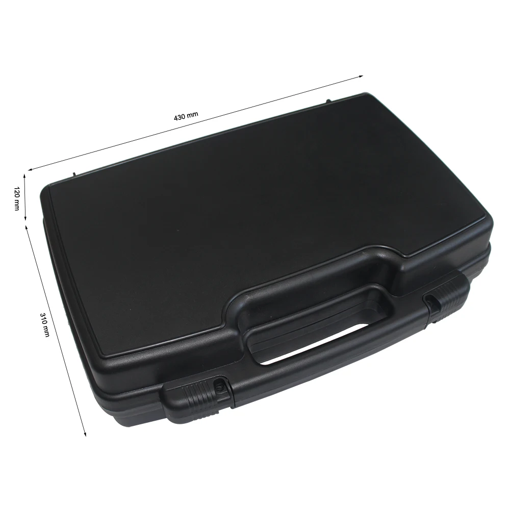 Lightweight PP Material Simple Plastic Egg Foam Gun Packing Case Carrying Box