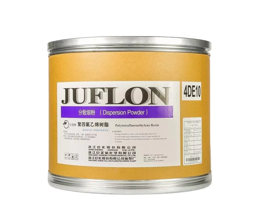 321 Celsius Melting Peak Temperature Descrption Manufacturer Ptfe Free Flow Resin Ptfe Fine  Powder