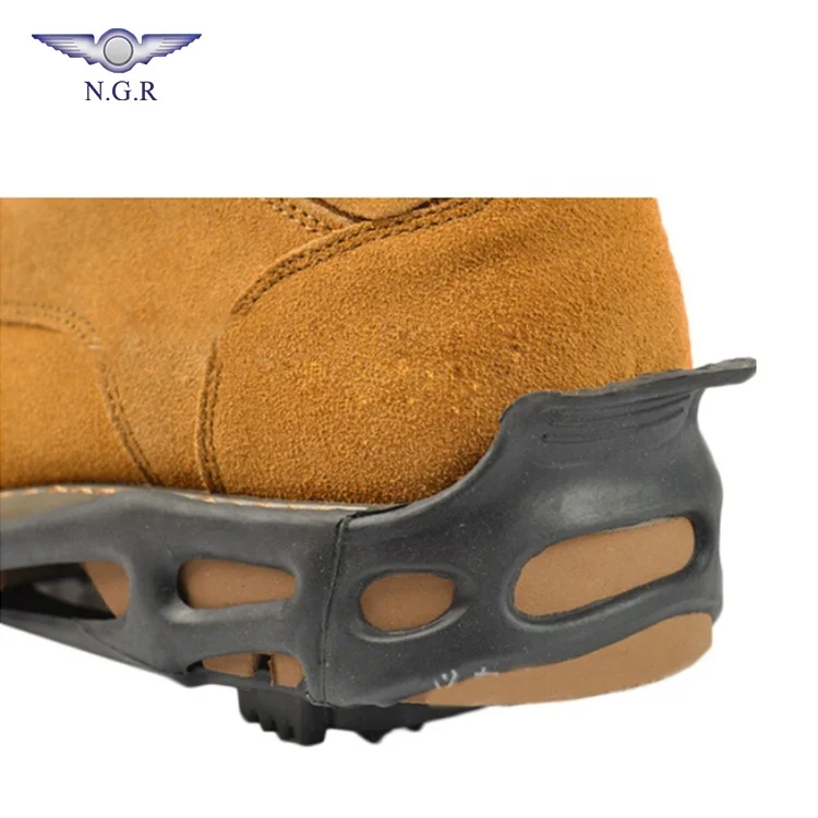 Durable use man and woman excellent elasticity anti-slip 4 size SMLXL TPE  ice cleats snow ice gripper