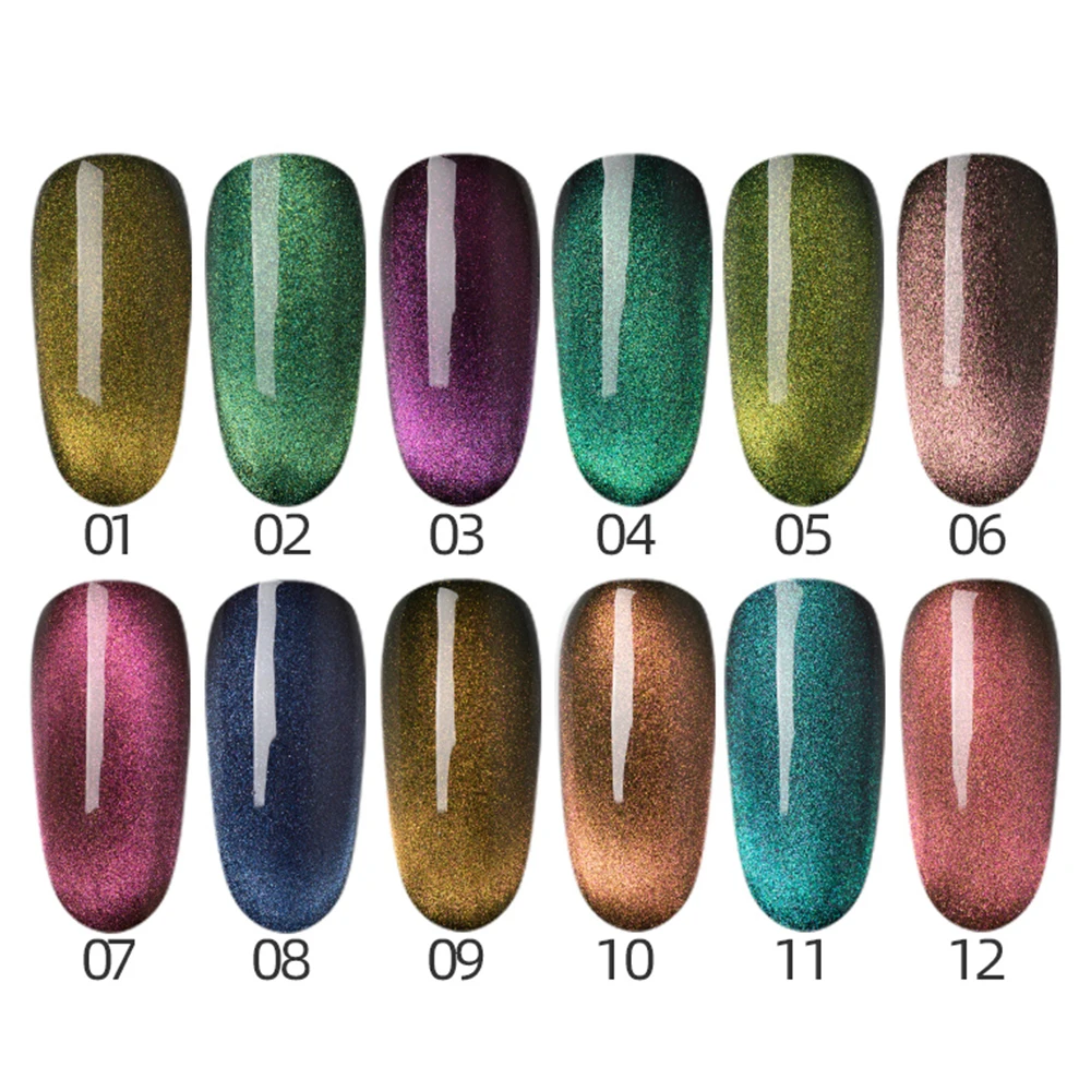 Mobray 1kg Soak Off UV Stunning 5D Cat Eye Effect Gel Nail Polish