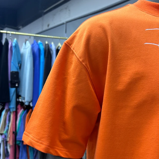 High Quality 240gsm 100% Cotton streetwear Custom logo Heavyweight Unisex oversized T-shirt