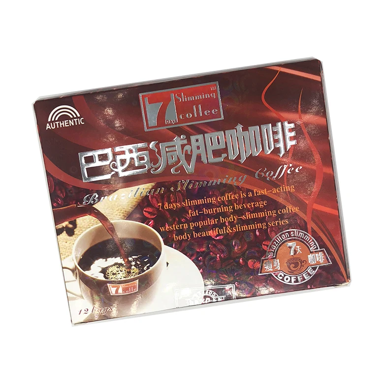 
7 days Slimming Brazilian coffee Weight loss products for burning fat 