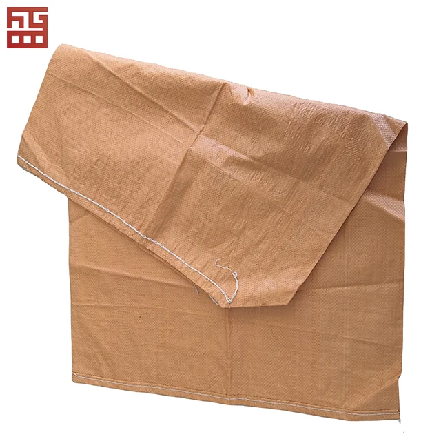 
kraft jute pp laminated bags heat sealing design 20kg polypropylene pp woven for grain 