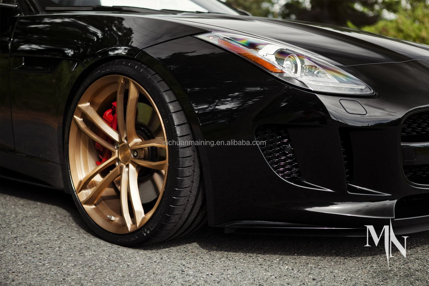 Monoblock Lightweight Forged Wheel 19'- 24' Inch For TESLA MODEL S PLAID ROLLS ROYCE CULLINAN LEXUS LC500 Jaguar F Type Wheels