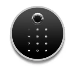 Electronic Fingerprint Zinc-alloy Round Fire Cabinet Lock for safes and Vault