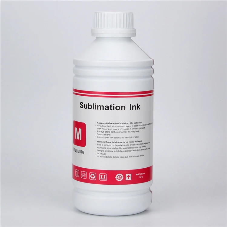 Refillable dye sublimation ink for epson stylus photo TX800FW inkjet printer