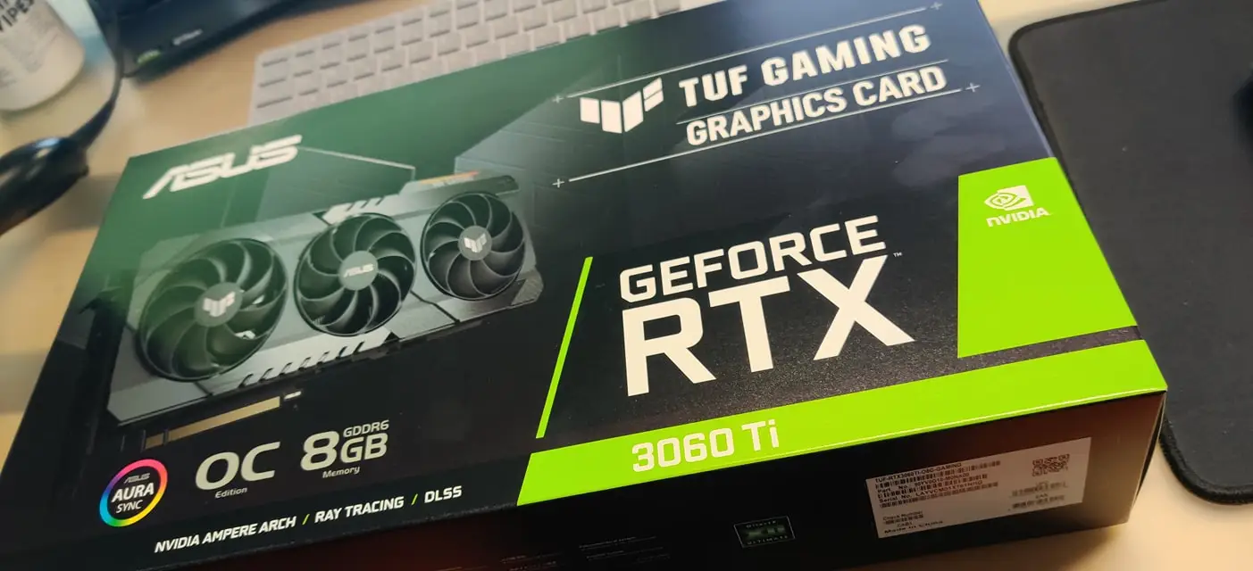 Новая видеокарта geforce rtx 3060 ti GAMING OC 8G