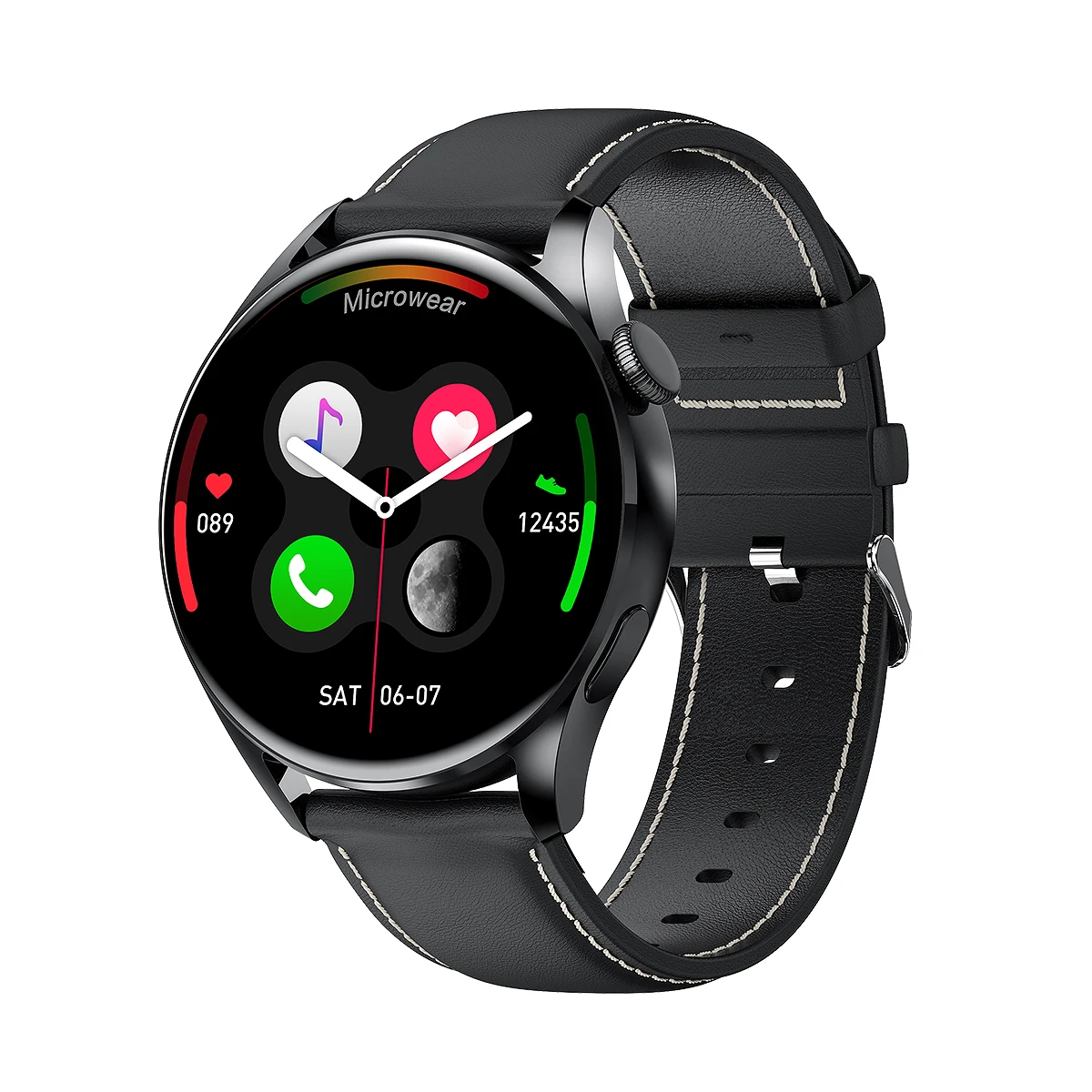 Aoketai Wear 3 pro круглые умные часы с полным сенсорным экраном IP68 Водонепроницаемые умные часы 3 Reloj Inteligente для ios android
