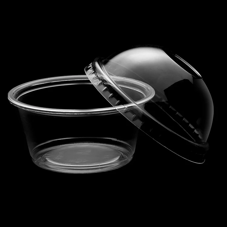 high quality  4oz clean singal wall  plastic Ice cream cup