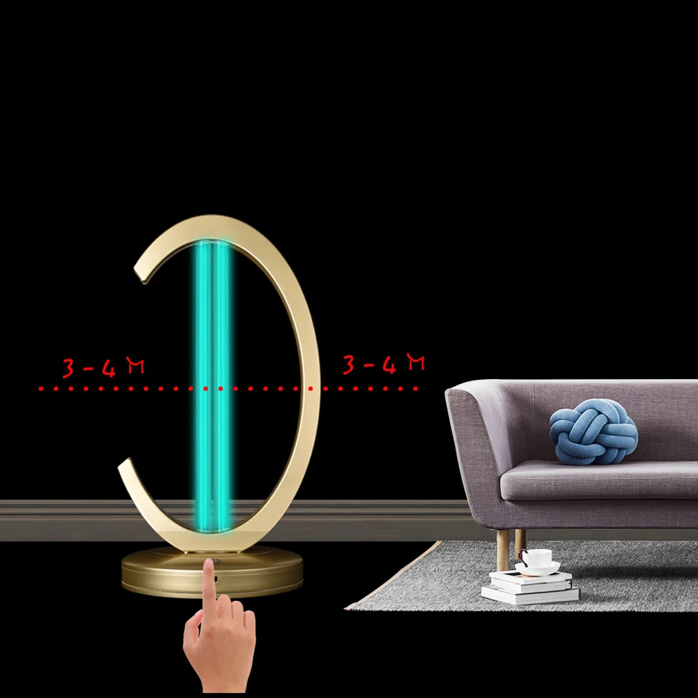 
Professional automotive portable uvc light manufacturers sterilizer germicidal disinfection uv lamp for home 