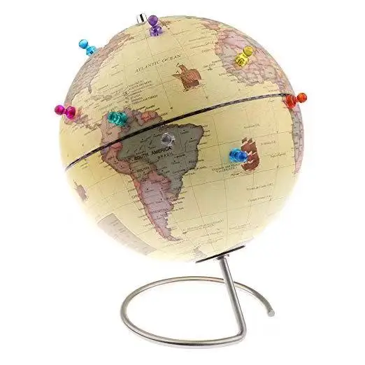 
Manufacturers Direct New Stock OEM Quality Wooden World Globe 