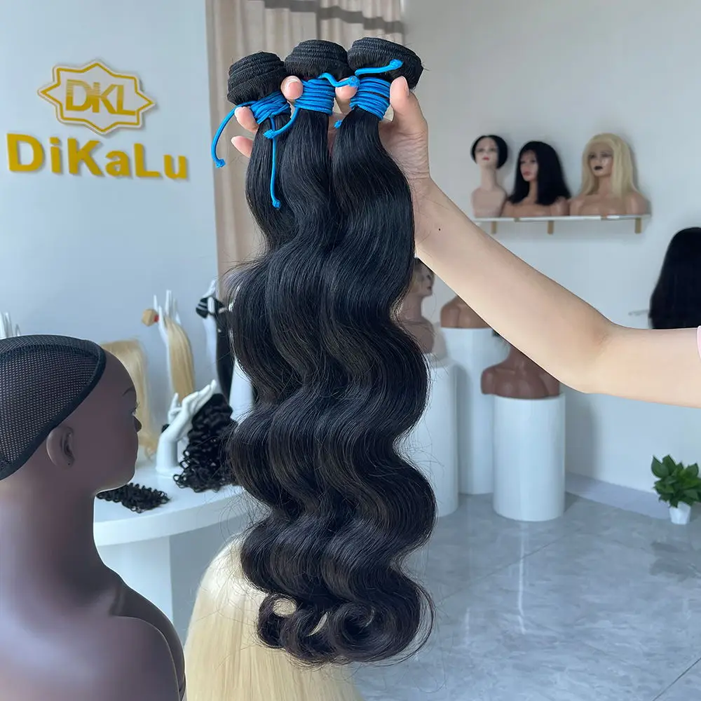dikalu raw human hair weave bundles,straight raw brazilian virgin cuticle aligned hair,raw wholesale bundle virgin hair vendors