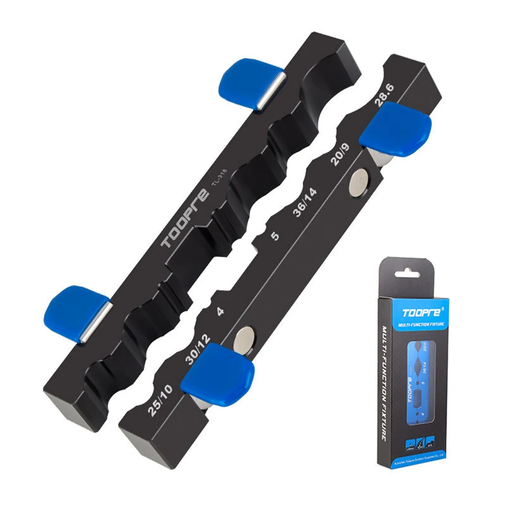 TOOPRE bicycle bench vise repair fixture hub pedal axle core front fork wheel set multifunctional bicycle repair fixture