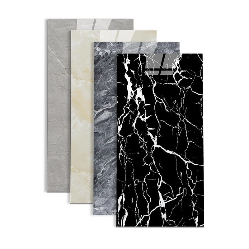 Polished Marble Tiles Marble Floor Self Adhesive Foam Wall Tiles