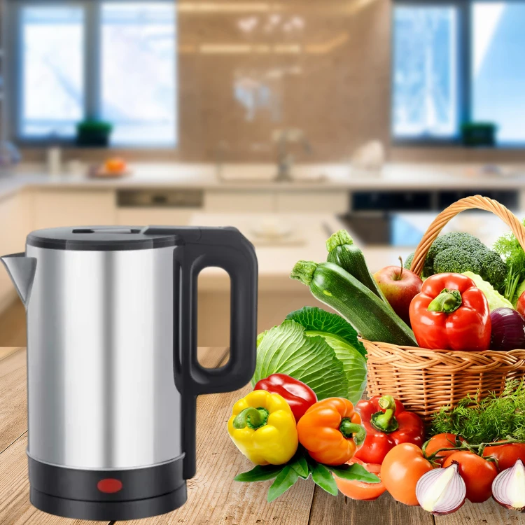 Home Kitchen Appliance 220 Voltage and 201 Stainless Steel Material Cordless Hot Water Electric Tea Kettle