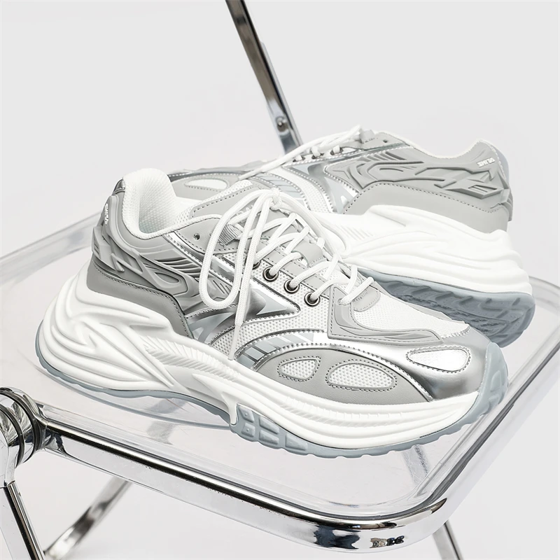 custom shoe manufacturers chunky sneaker retro luxury fashion sneakers manufacturers in china