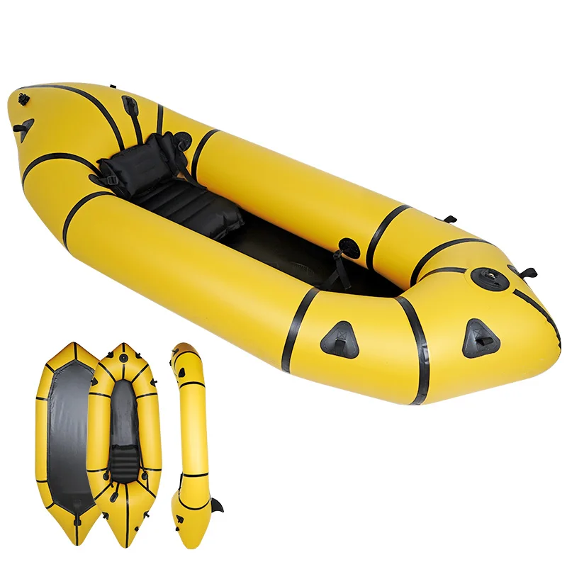 Lightweight TPU Packraft 210D Floor OEM 235cm Inflatable Packraft